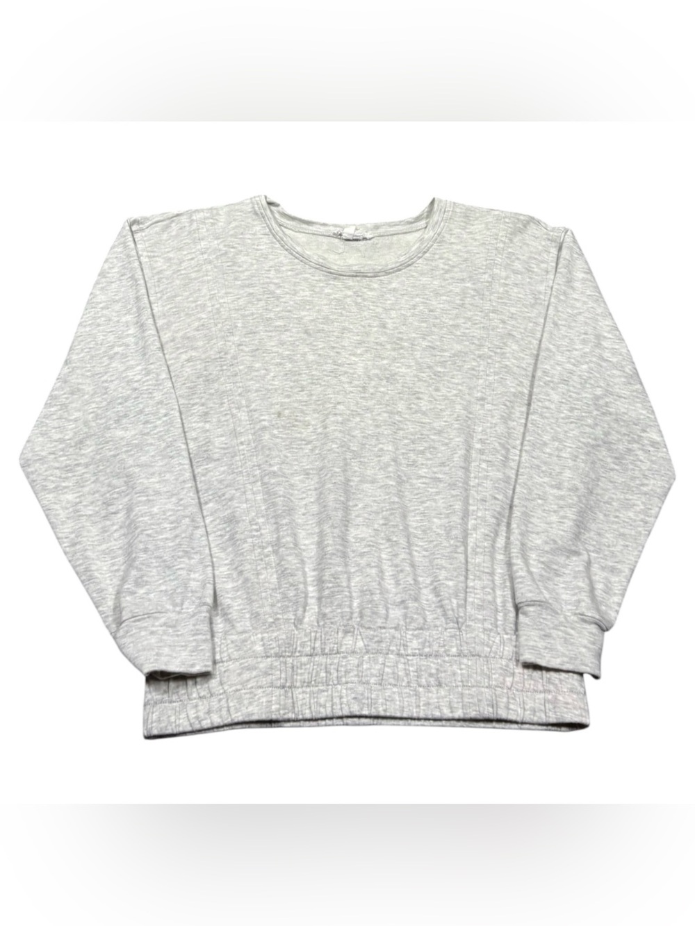 Helmut Lang Crewneck Sweatshirt Light Grey Size Women's Petite (P/TP) / XS